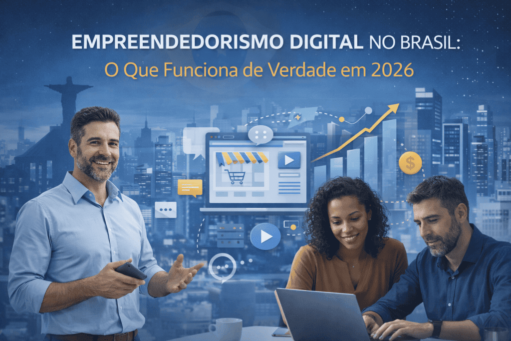 Estrutura de planejamento estratégico para empresa online no empreendedorismo digital