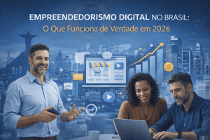 Estrutura de planejamento estratégico para empresa online no empreendedorismo digital