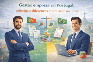 São Paulo centro financeiro com prédios corporativos gestão empresarial moderno